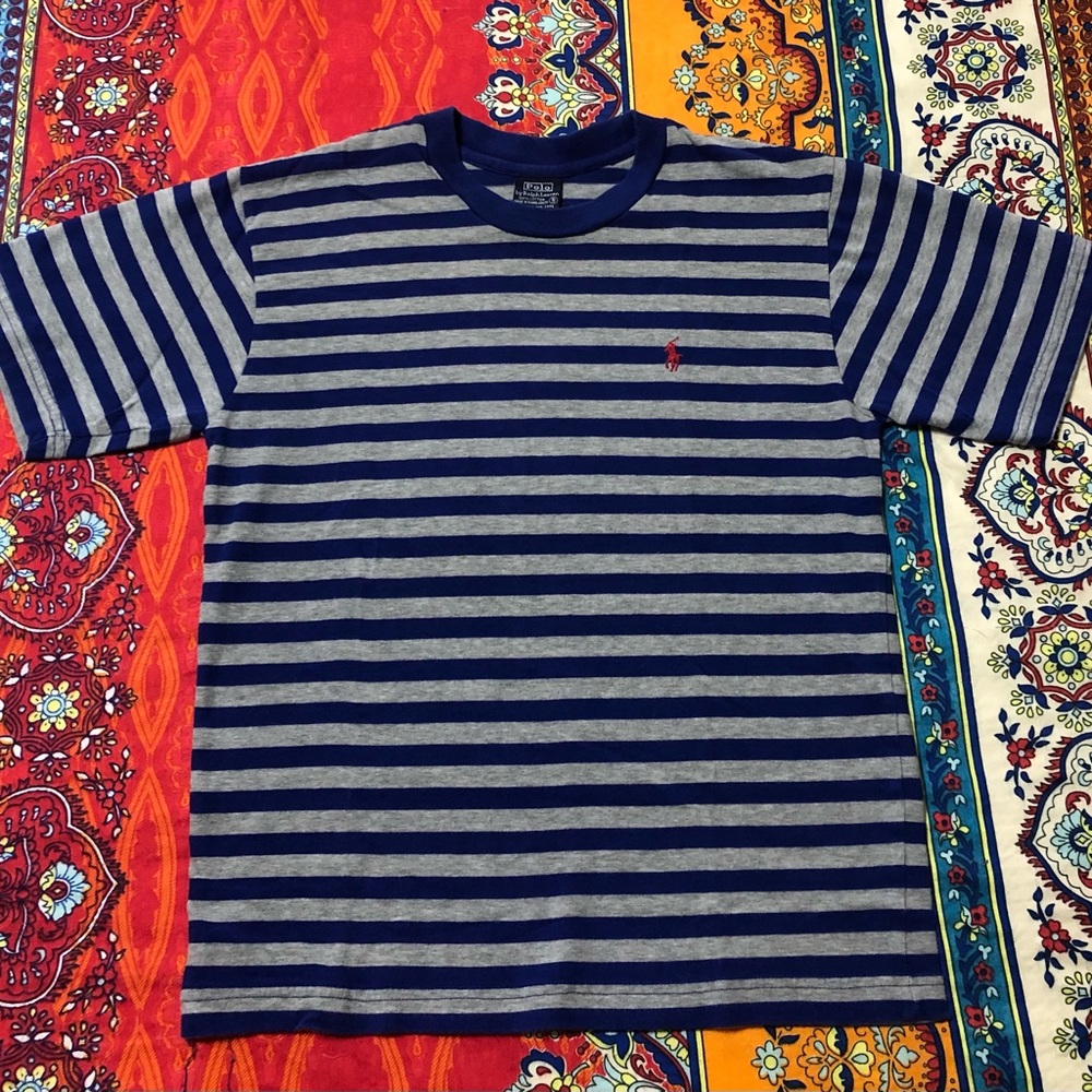 POLO RALPH LAUREN YOUTH SHORT SLEEVE KNIT SHIRT. BACK TO SCHOOL!LIKE NEW!!☆☆